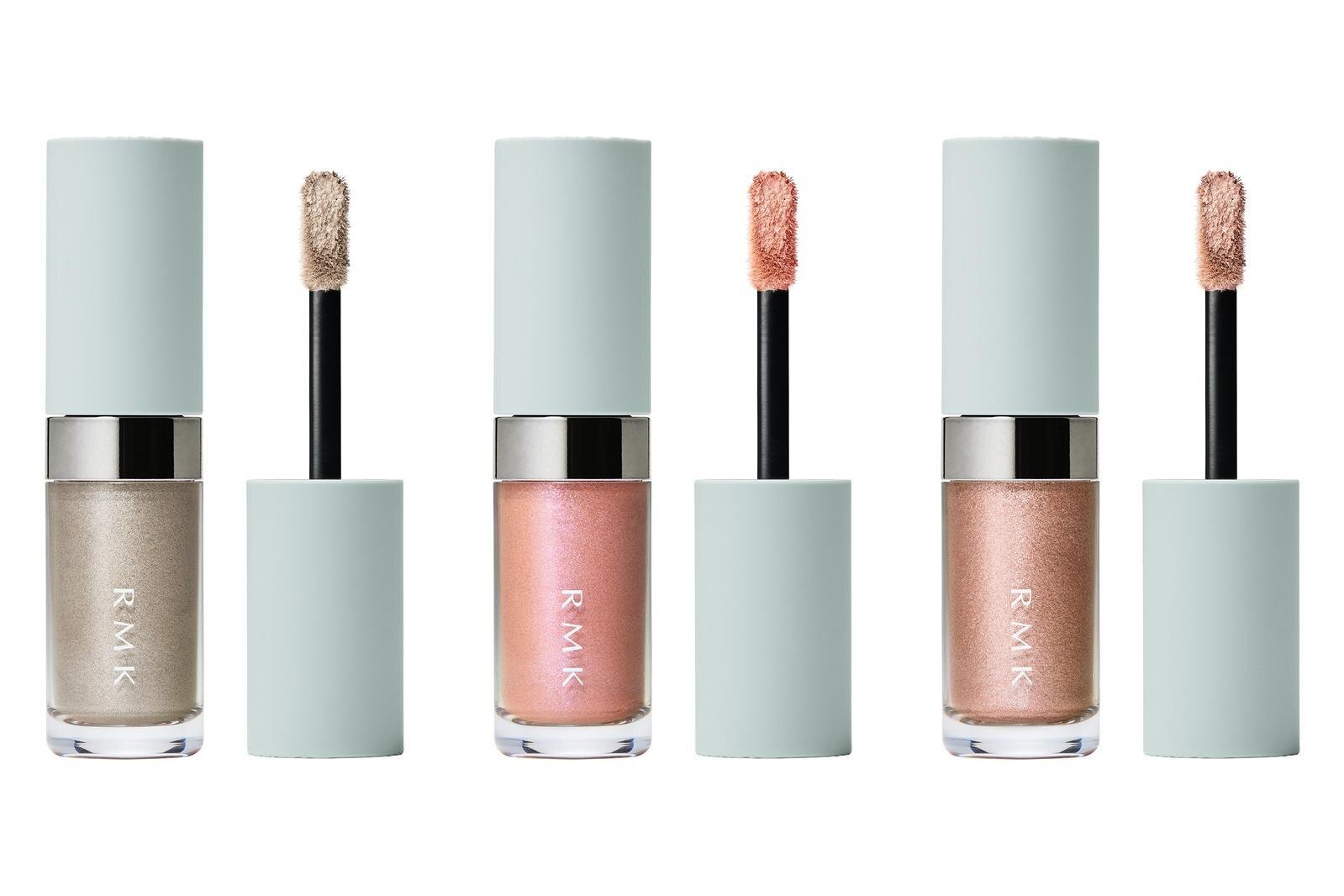 左から) RMK リッド インプレッション リクイド アイシャドウ 04、05、06 各4,180円<新製品>