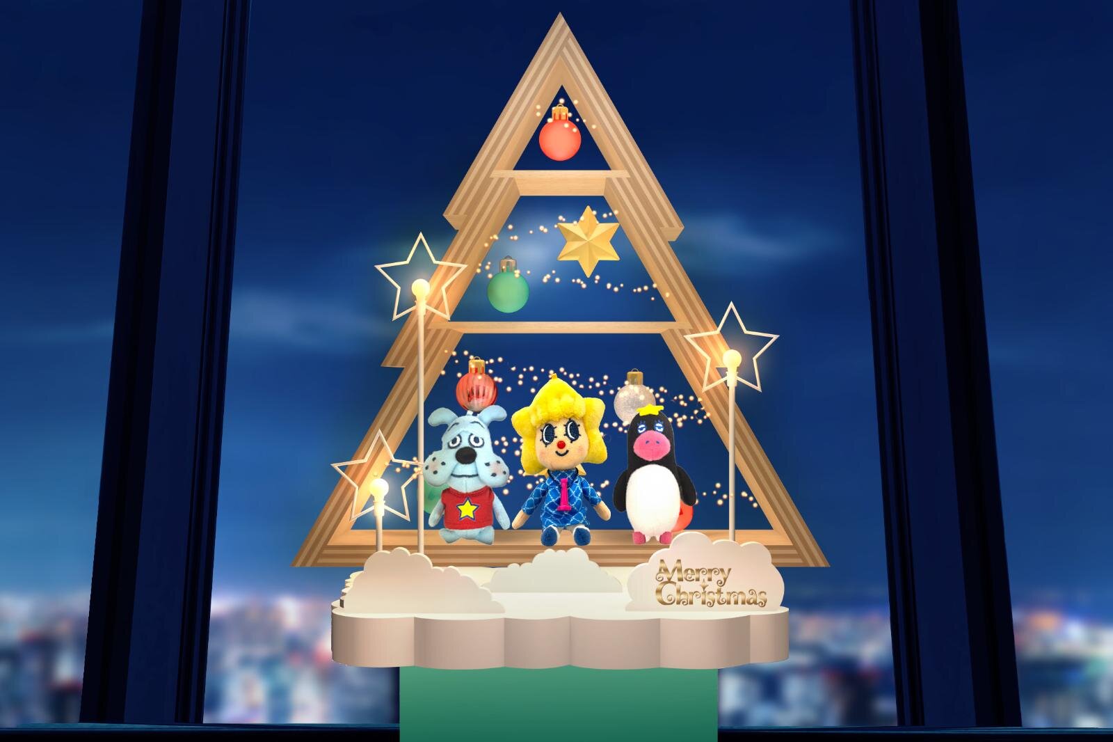 東京スカイツリーで“空の上のクリスマスパーティー”、フォトスポットや推しカラーフロート