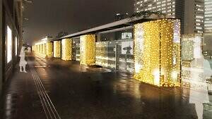 新宿南口「新宿ミナミルミ」25-26年イルミネーション、“Suicaのペンギン”ゲートや光の回廊｜写真10