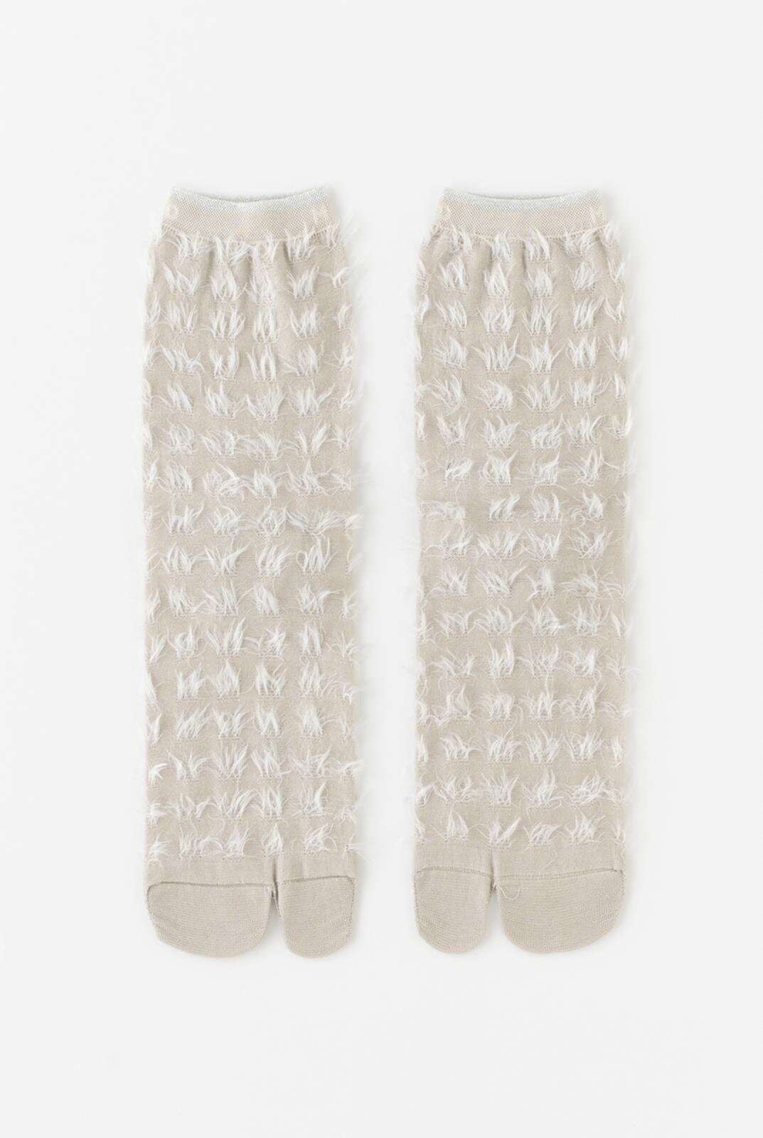 きものやまと×ミントデザインズ、フリンジ足袋ソックス＆“レースを重ねた千鳥格子柄”へこ帯｜写真1