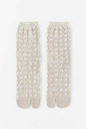 きものやまと×ミントデザインズ、フリンジ足袋ソックス＆“レースを重ねた千鳥格子柄”へこ帯｜写真1