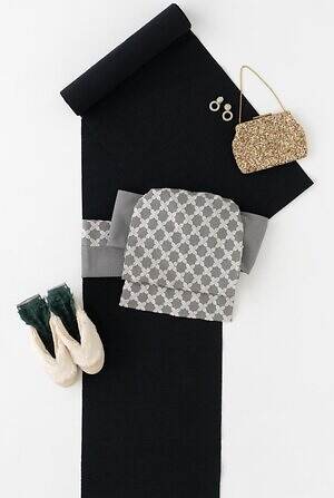 きものやまと×ミントデザインズ、フリンジ足袋ソックス＆“レースを重ねた千鳥格子柄”へこ帯｜写真5