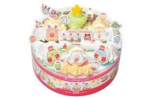サーティワン25年クリスマス「すみっコぐらし」のアイスクリームケーキ、すみっコがサンタやトナカイ姿に