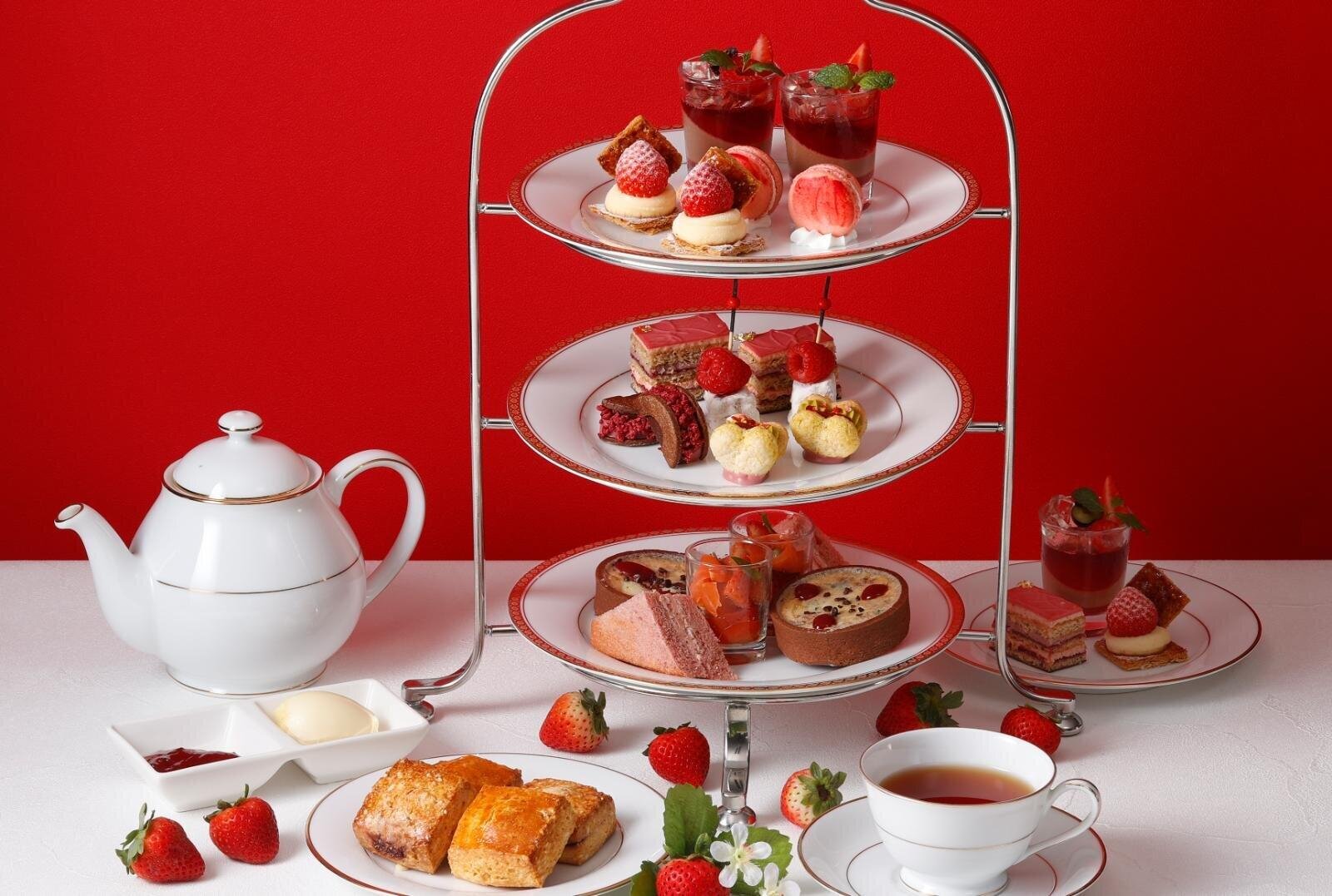 2026年いちごアフタヌーンティー特集＜全国版＞高級ホテル・カフェの贅沢苺スイーツ｜写真1