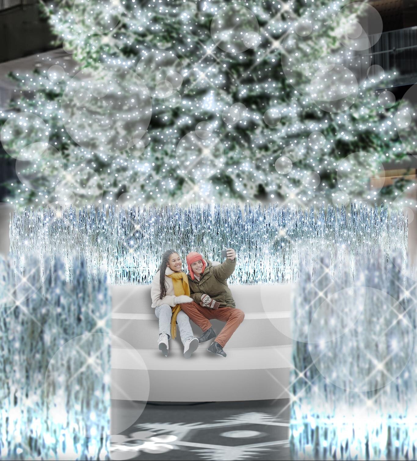 「白銀の草原イルミネーション」イメージ