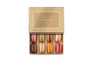 ラデュレ25年クリスマス限定マカロンボックス、“ギリシャ神話”着想の楽園やゴールドに輝くフリース模様｜写真6