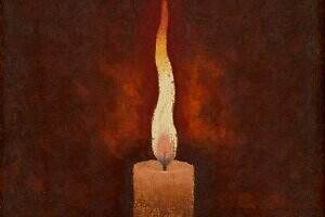 洋画家・髙島野十郎の展覧会が大阪で、《蝋燭》《月》など約150点から見る“徹底的な写実表現”