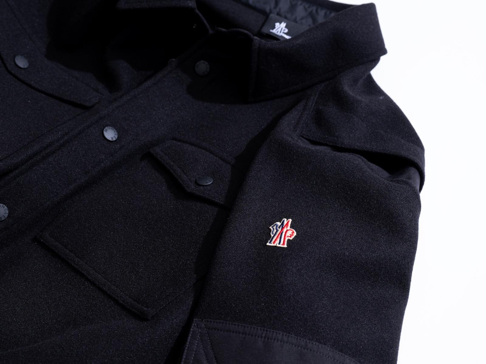 モンクレール グルノーブル×RHC ロンハーマン“オールブラック”シャツジャケット、ゴアテックス搭載｜写真5