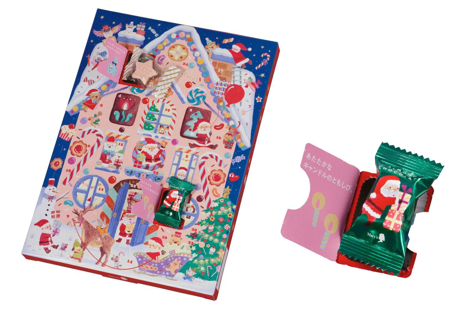 クリスマススイーツカレンダー 26個入 1,620円