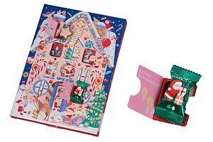 メリーチョコレート25年クリスマス、“お菓子の家”描いたアドベントカレンダー＆チョコレートボックス｜写真3