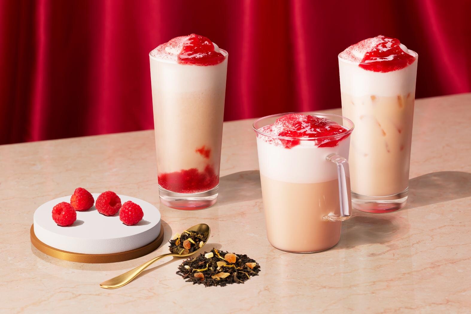 「レッド ラズベリー & ジョイフルメドレー」