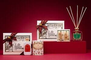 サンタ・マリア・ノヴェッラ25年クリスマス、甘く芳醇なザクロ香るバスソルト＆ボディミルクのセット