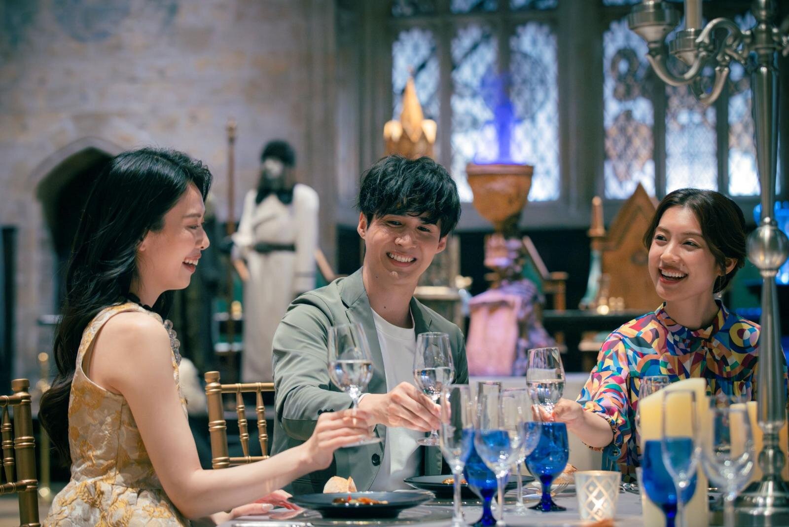 スタジオツアー東京「ホグワーツディナー」400本のキャンドル揺らめく大広間でクリスマス限定コース料理｜写真6