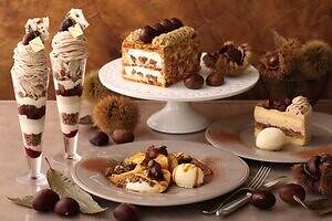 キハチ カフェ”栗尽くし”スイーツ、ごろっと栗入りマロンパイやアフタヌーンティーも｜写真2