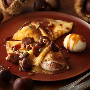 キハチ カフェ”栗尽くし”スイーツ、ごろっと栗入りマロンパイやアフタヌーンティーも｜写真6