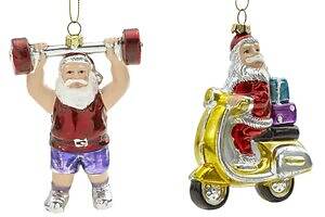 恐竜型スノードーム＆“お茶目なサンタ”オーナメントなど25年クリスマスグッズ、ウニコから