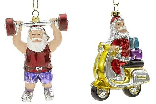 恐竜型スノードーム＆“お茶目なサンタ”オーナメントなど25年クリスマスグッズ、ウニコから