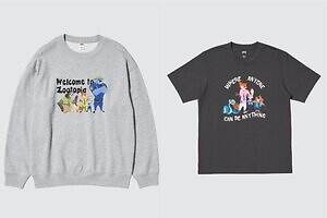 ユニクロUT『ズートピア』Tシャツ＆スウェット、ジュディ＆ニックや映画の名場面モチーフ
