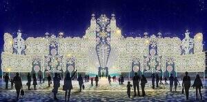 冬イルミネーション「神戸ルミナリエ」“約75mの光の回廊”＆カラフルに輝く音楽劇場｜写真1