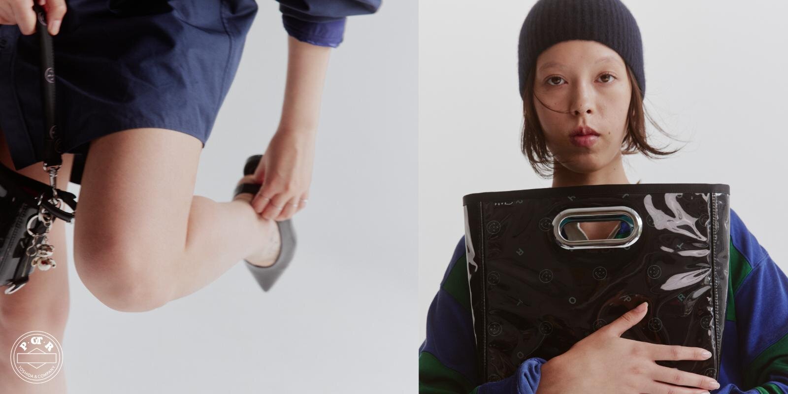 POTR“グロッシー”なハンドバッグ＆円筒型バッグ、鮮やかなピンクの裏地で｜写真22