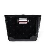 POTR“グロッシー”なハンドバッグ＆円筒型バッグ、鮮やかなピンクの裏地で｜写真5