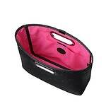 POTR“グロッシー”なハンドバッグ＆円筒型バッグ、鮮やかなピンクの裏地で｜写真6