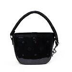 POTR“グロッシー”なハンドバッグ＆円筒型バッグ、鮮やかなピンクの裏地で｜写真9