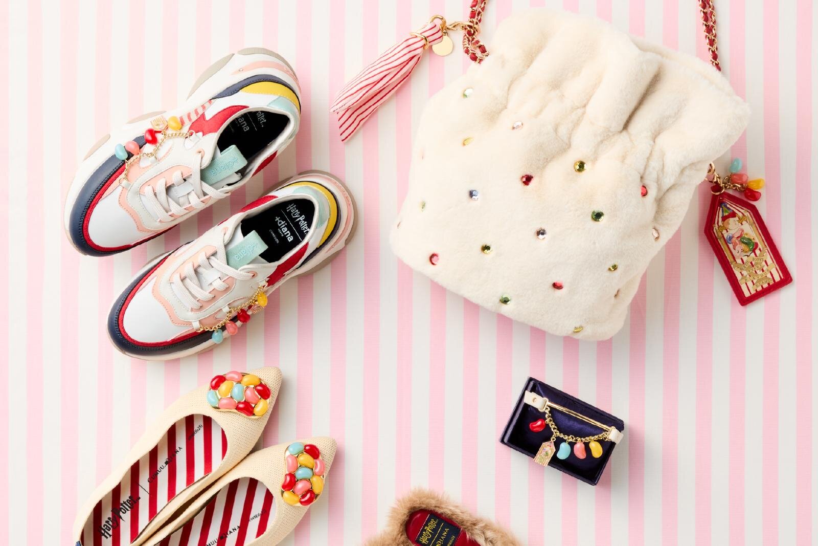 ダイアナ『ハリー・ポッターとアズカバンの囚人』百味ビーンズパンプス＆ホグワーツ4寮ブーツ