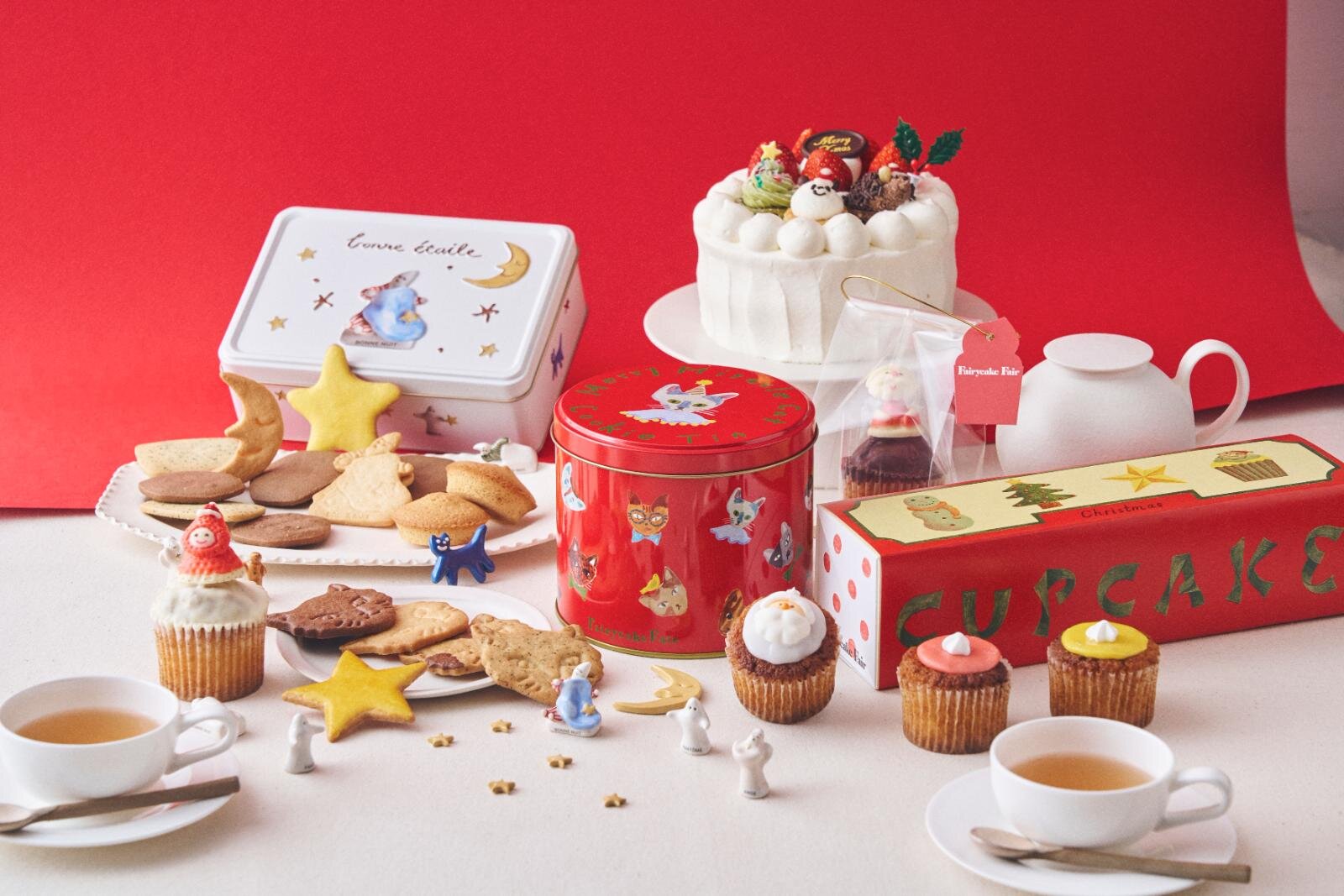 フェアリーケーキフェア クリスマス2025 販売期間：2025年11月1日(土)～12月25日(木)