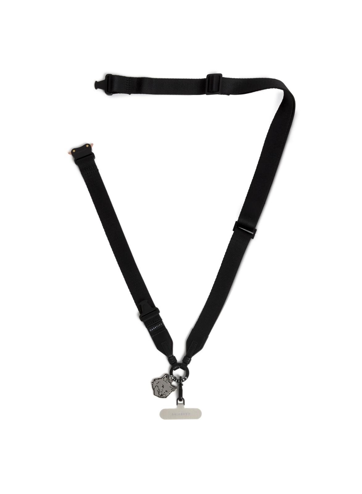 メゾン キツネ×ケースティファイのスマホケース、ステッカー風の“座禅を組む”フォックスなど｜写真15