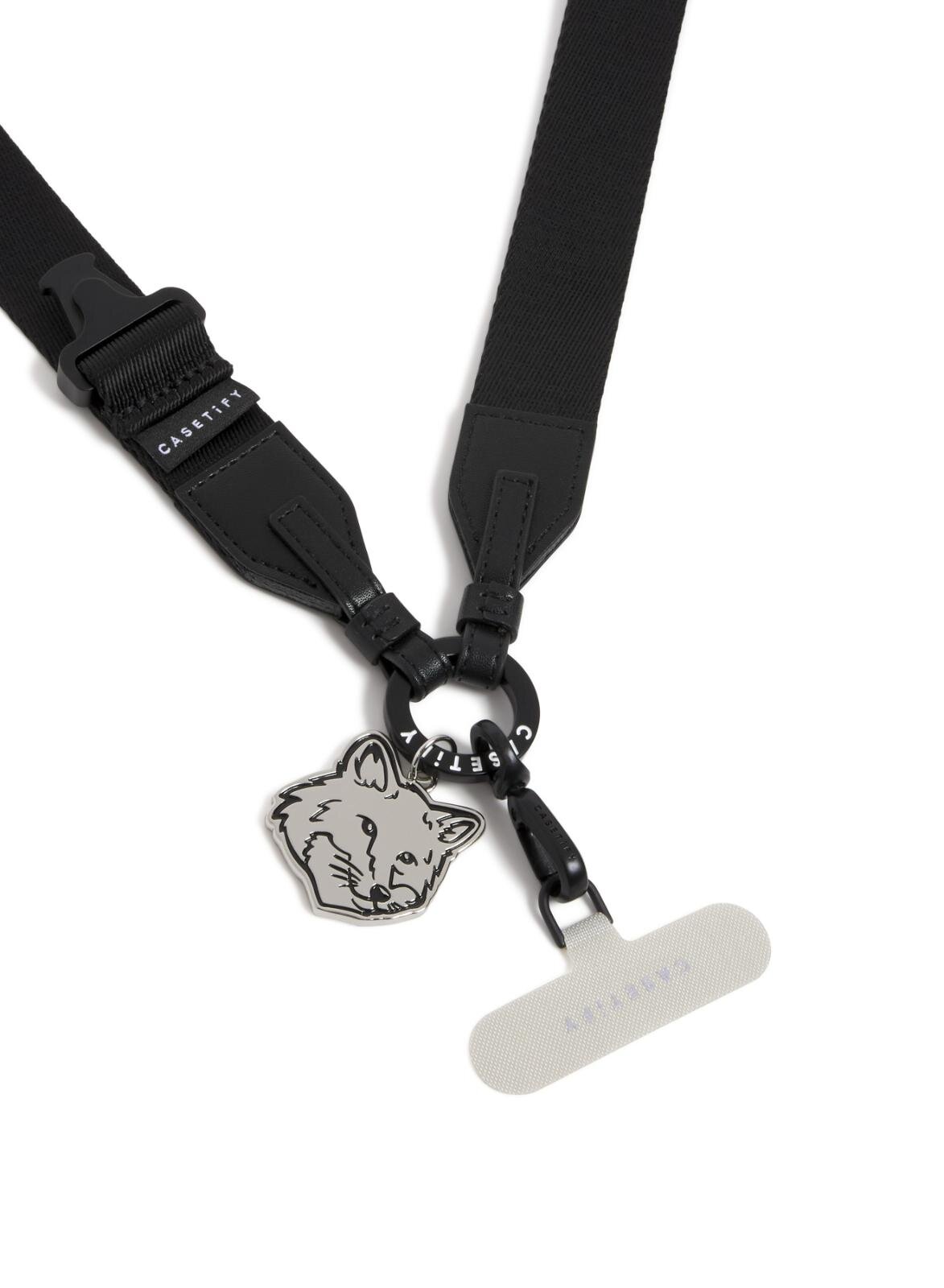 メゾン キツネ×ケースティファイのスマホケース、ステッカー風の“座禅を組む”フォックスなど｜写真16