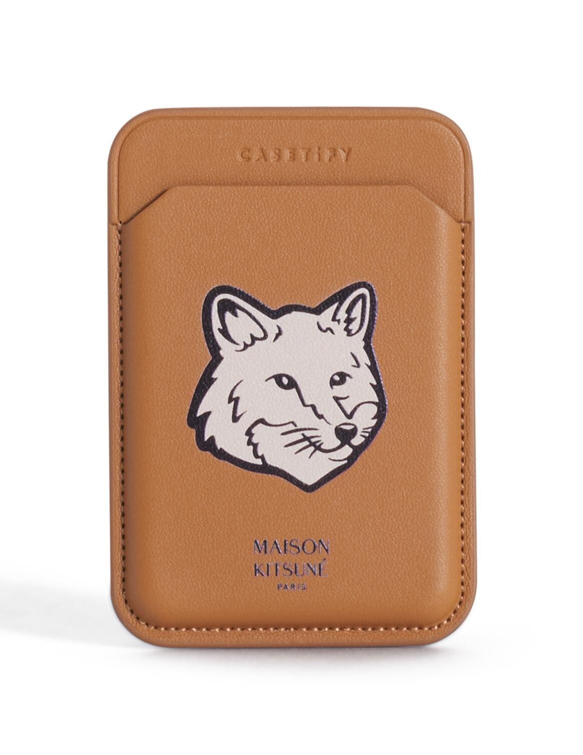 メゾン キツネ×ケースティファイのスマホケース、ステッカー風の“座禅を組む”フォックスなど｜写真20