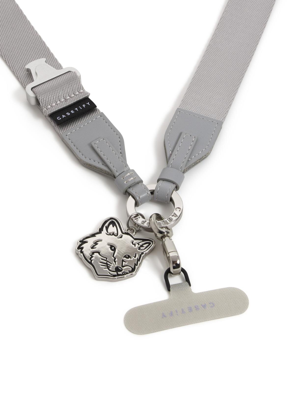 メゾン キツネ×ケースティファイのスマホケース、ステッカー風の“座禅を組む”フォックスなど｜写真19