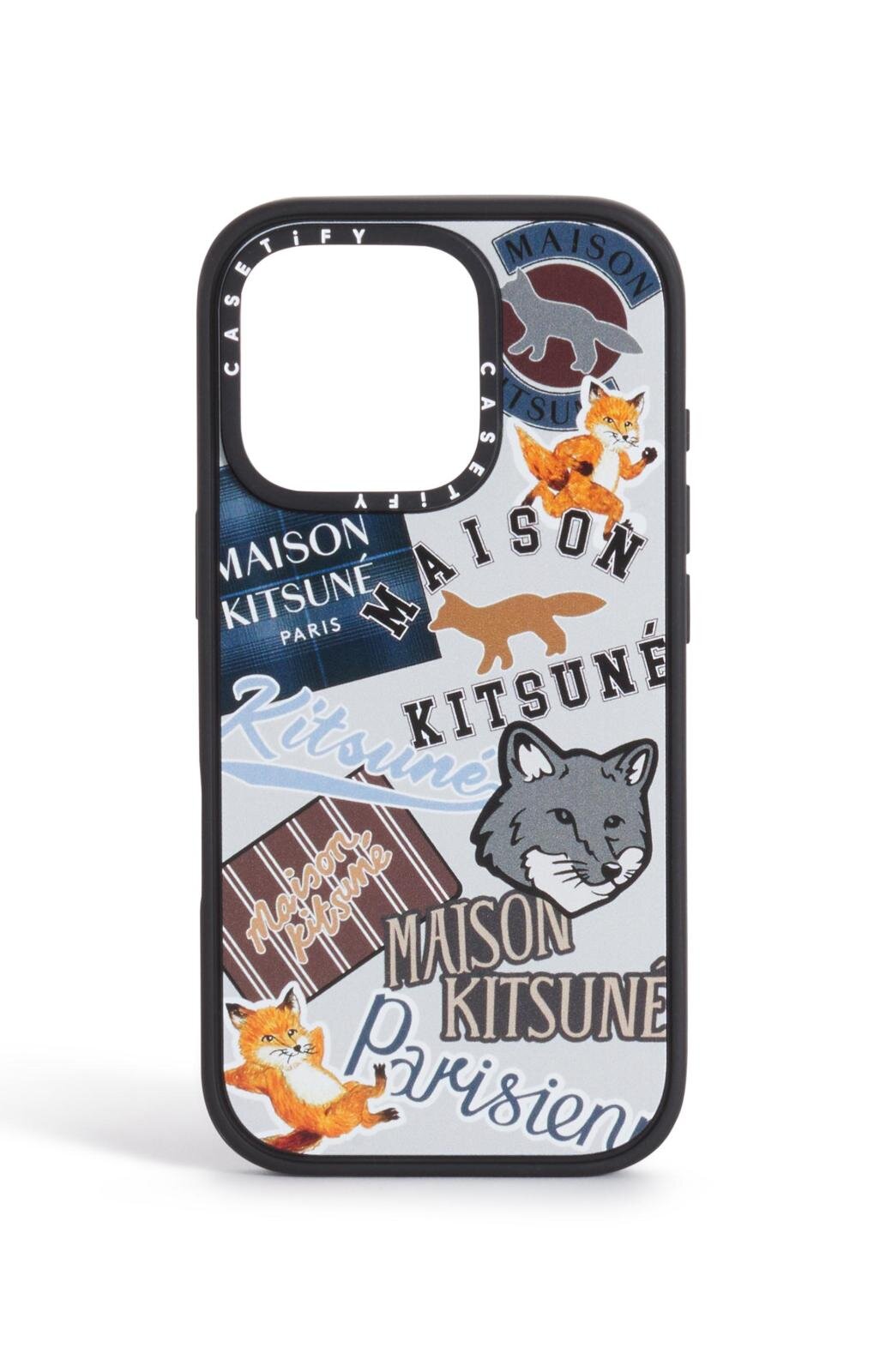 メゾン キツネ×ケースティファイのスマホケース、ステッカー風の“座禅を組む”フォックスなど｜写真44