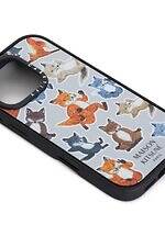 メゾン キツネ×ケースティファイのスマホケース、ステッカー風の“座禅を組む”フォックスなど｜写真42