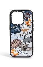 メゾン キツネ×ケースティファイのスマホケース、ステッカー風の“座禅を組む”フォックスなど｜写真44