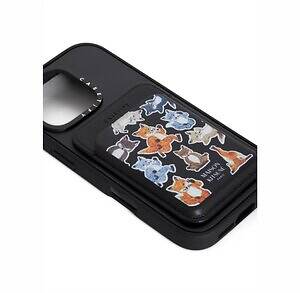 メゾン キツネ×ケースティファイのスマホケース、ステッカー風の“座禅を組む”フォックスなど｜写真32