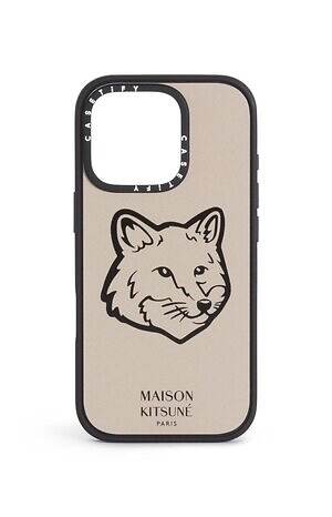 メゾン キツネ×ケースティファイのスマホケース、ステッカー風の“座禅を組む”フォックスなど｜写真39