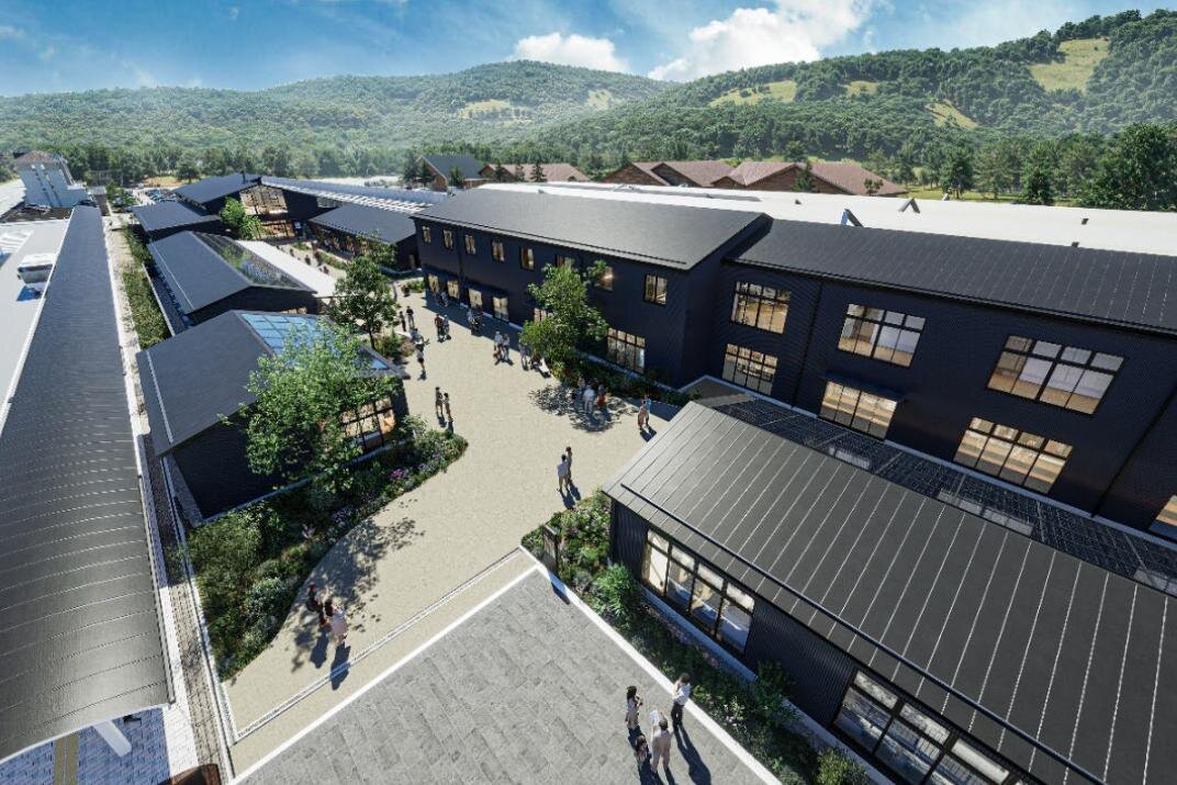 「軽井沢 T-SITE」駅直結の新商業施設、アイム ドーナツやザ・コンランショップ監修スパ＆ホテル