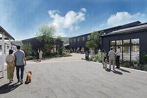 「軽井沢 T-SITE」駅直結の新商業施設、アイム ドーナツやザ・コンランショップ監修スパ＆ホテル｜写真1