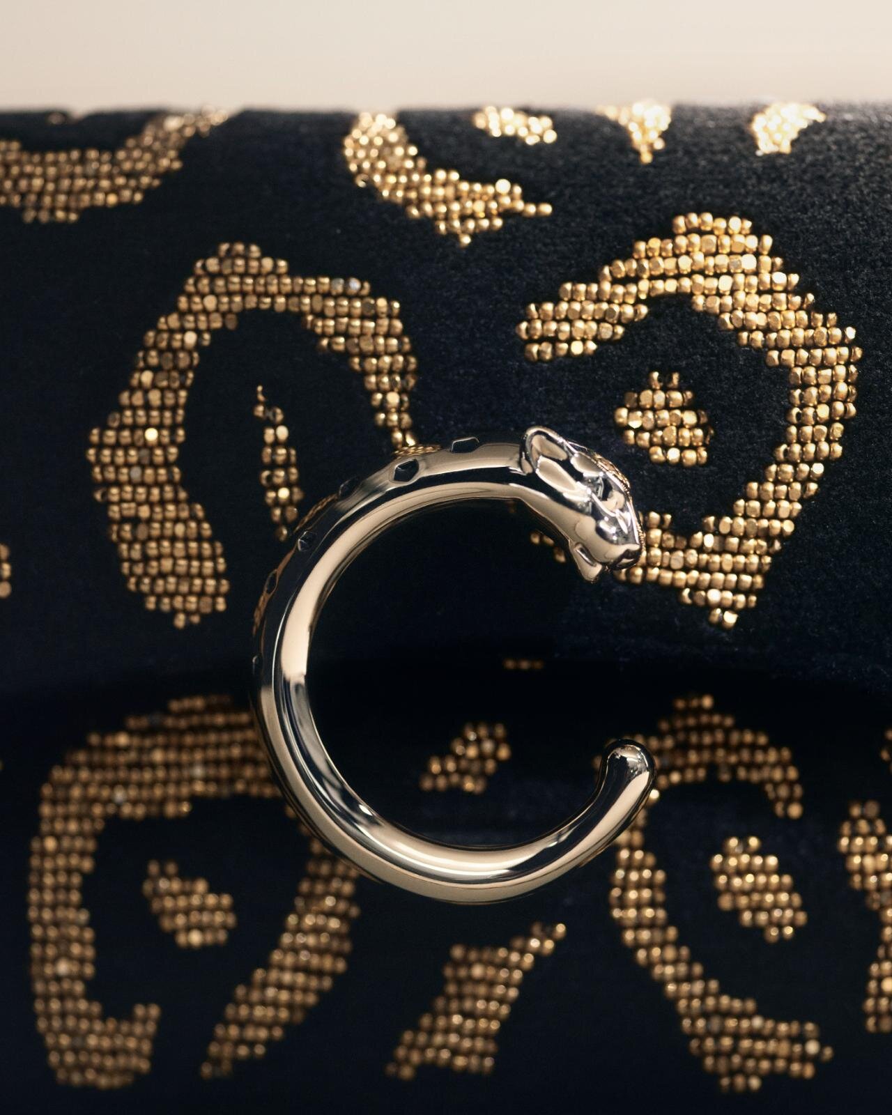 カルティエ“パンテールの斑点”ビーズ刺繍のミニチェーンバッグ、ラメ糸で爪を描くバッグも｜写真2