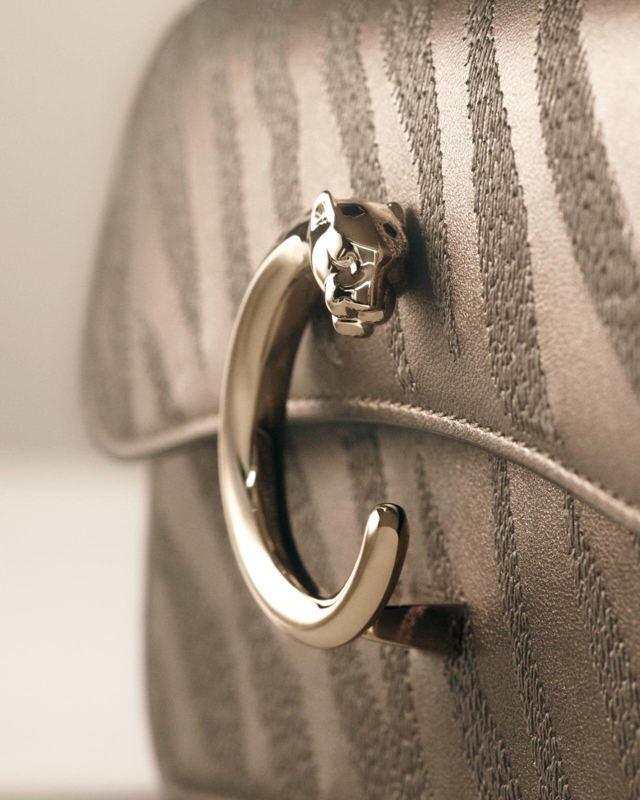 カルティエ“パンテールの斑点”ビーズ刺繍のミニチェーンバッグ、ラメ糸で爪を描くバッグも｜写真11