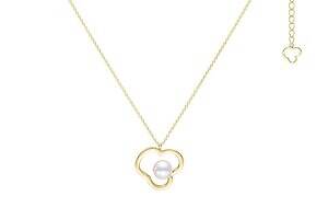 TASAKIクリスマスジュエリー、花の輪郭にパールが光るペンダントや「バランス」リング