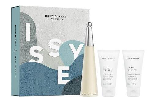 イッセイ ミヤケ パルファム25年クリスマスコフレ、”塩や海”着想の香水現品＆ボディケアセット