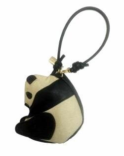 ミュベール “脱力系”パンダ＆ブルドッグのレザーポーチチャーム、エアリストとコラボ｜写真2