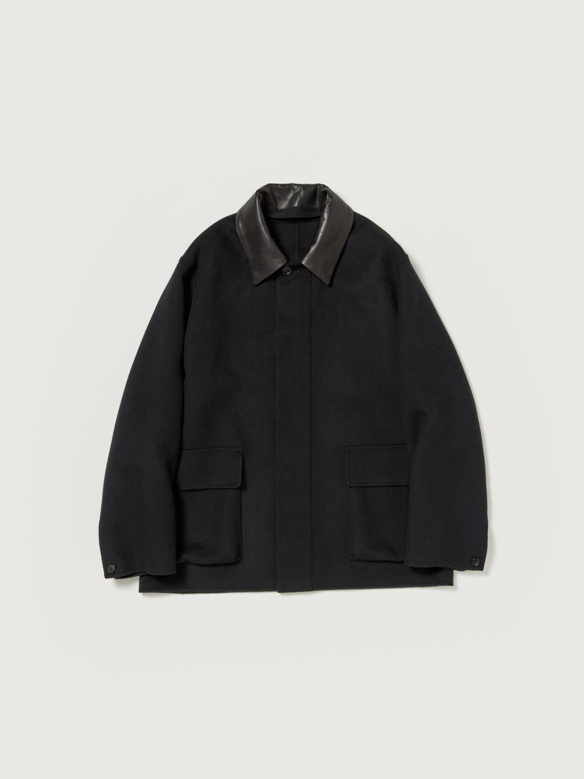 CASHMERE MELTON HAND SEWN BLOUSON 374,000円