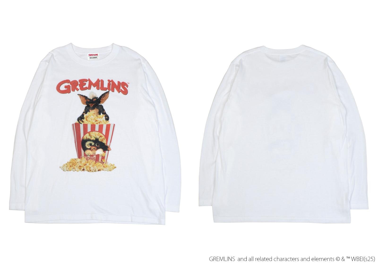 グレムリンズ ポップコーン ロングスリーブT 13,750円