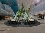 虎ノ門ヒルズのクリスマス、生木が織りなす森インスタレーション＆限定ケーキやギフトも｜写真1