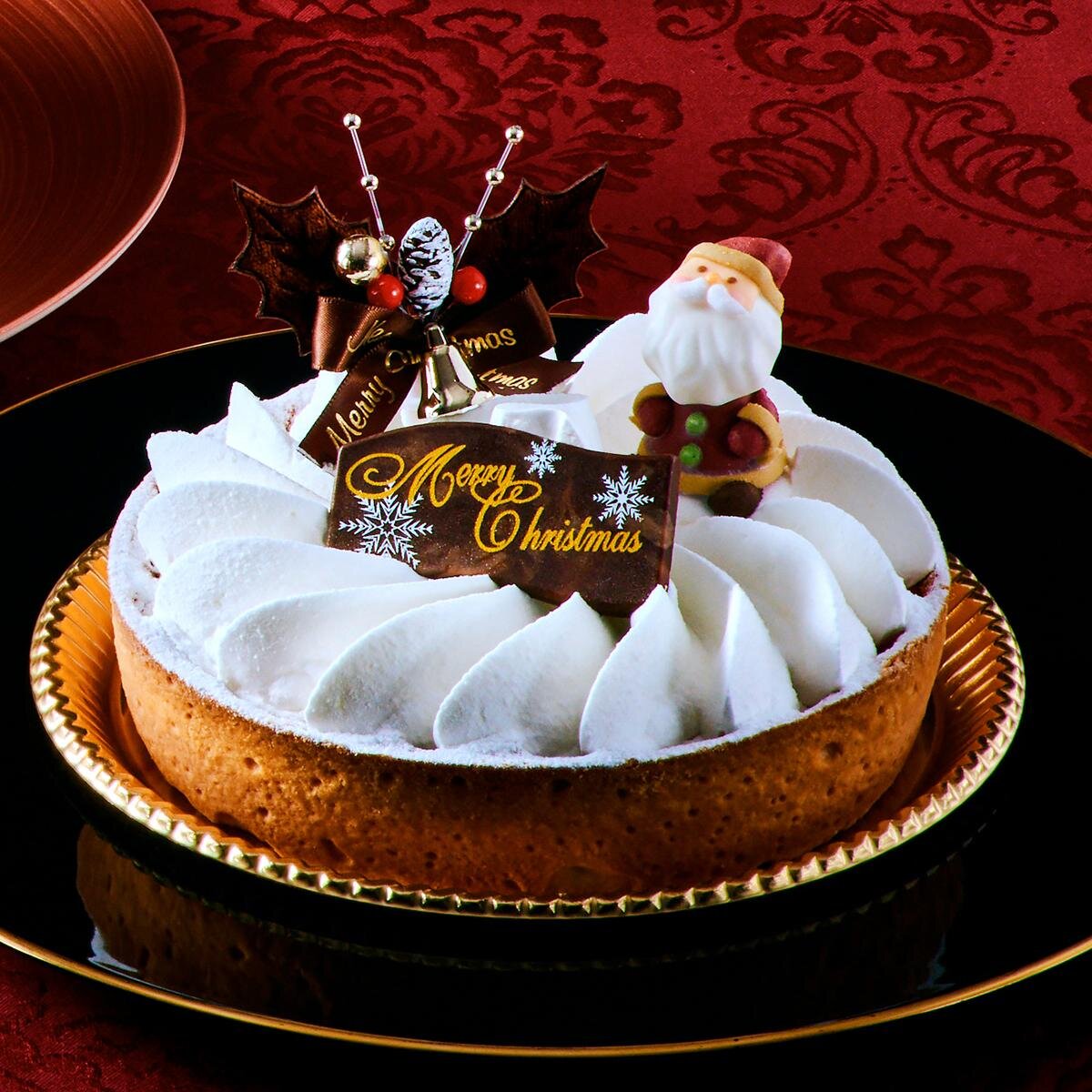 ホテルオークラ京都の25年クリスマスケーキ、濃厚ブッシュ・ド・ノエルやピスタチオ×苺のムースケーキ｜写真4