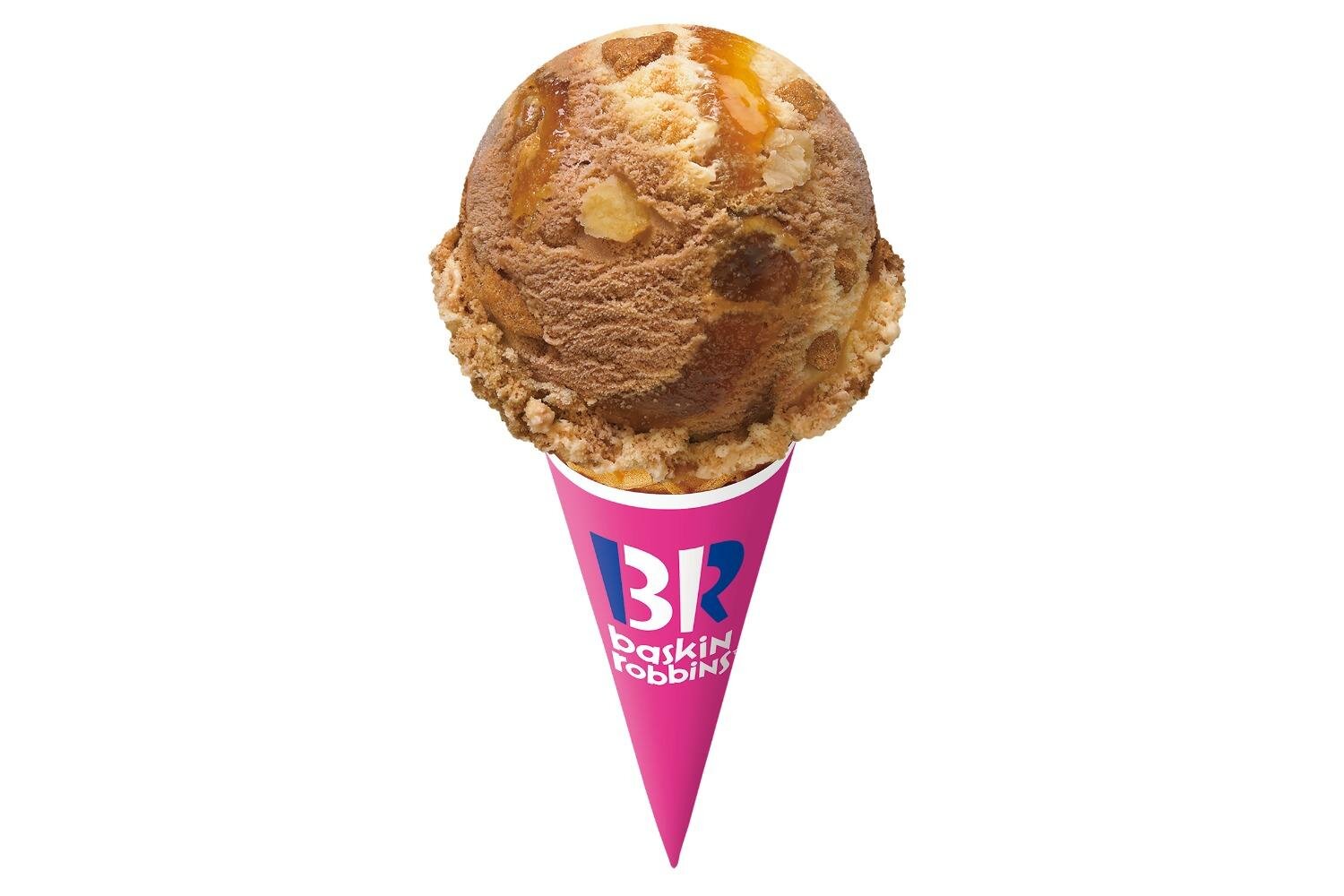 サーティワン秋限定「カラメルアップルパイ」シナモンクッキー＆シャキッとりんご果肉入りアイスクリーム